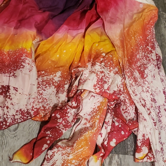 Custom made Chinese silk flow skirt - Picture 5 of 9